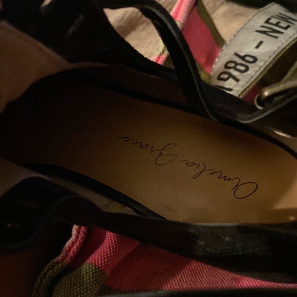 Amelie Grace Black suede booties with ankle buckle size 10 brand new - Picture 4 of 9